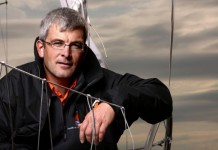 Vincent Riou vainqueur demain à Calais ? Vincent Riou PRB Route du Rhum 2006