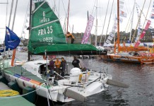 Vincent Riou, bizuth du Rhum… Delta Dore au ponton avec PRB