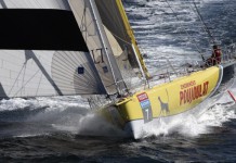 Stamm sans pitié Bernard Stamm sur Poujoulat