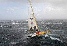 Nke sur la Velux 5 Oceans. Stamm Velux