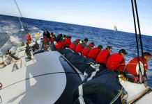 Bord à bord après douze heures de course Maximus