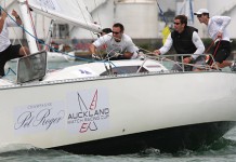 Podium néo-zélandais pour Mathieu Richard Mathieu Richard Match Racing Auckland 2007
