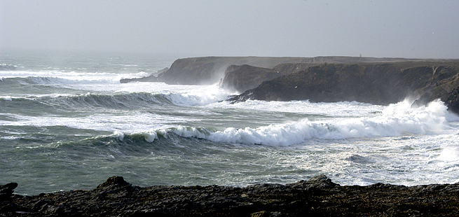 Groix 45 à 50 nds de vent février 2007 Groix 45 à 50 nds de vent février 2007