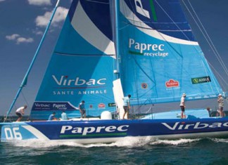 Dick et Foxall qualifiés pour la Barcelona World Race Jean-Pierre Dick sur Paprec-Virbac