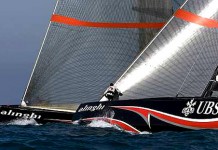 Ed Baird prend l’avantage sur Peter Holmberg… Day trial Alinghi