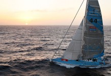 L’arrivée dans moins de 24 heures Robin Knox Johnston Velux 5 Oceans 2007
