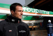 Groupama 3 nouvelle vague Groupama 3 fin chantier hiver 2007 Franck Cammas