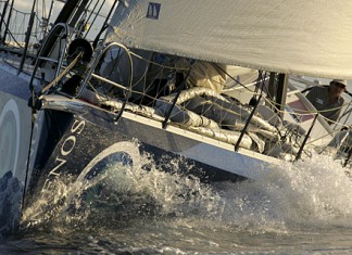 Tous en Atlantique, rude bagarre pour la 3e place Temenos II Wavre Arrivée Route du Rhum 2006