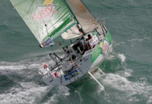 A 800 milles de l’arrivée ! Liz Wardley sur Sojasun Trophée BPE 2007