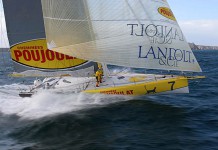 nke équipe le vainqueur des deux premières épreuves de la Velux 5 Océans. Stamm Poujoulat