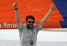 52 skippers sur la ligne de départ Victoire Nicolas Troussel