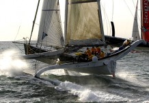 Un Trophée pour 4 multicoques… AS Lease Challenge depart