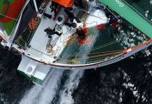 Groupama à mi-parcours Groupama 3