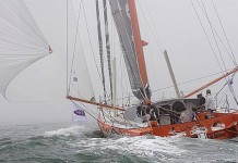 Vincent Riou premier à Calais, devant Jeremy Beyou et Jean Le Cam PRB Vincent Riou