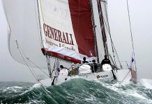 Les arrivées se succèdent … Generali au départ de la Calais Round Britain race