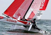 Premières manches du F18 European Championship Citeau Mourniac