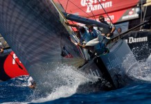 Alinghi remporte le 4e duel et revient au score : 2 à 2 ! Final America s Cup team New Zealand Alinghi