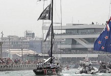 Septième manche reportée à mardi Alinghi