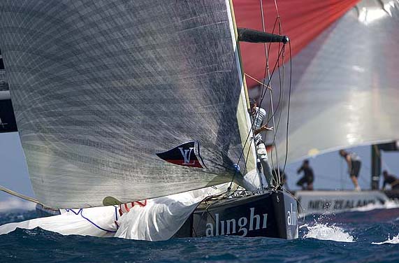 Final America s Cup team New Zealand  Alinghi