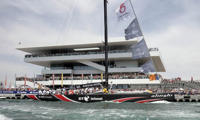 Final America s Cup team New Zealand  Alinghi