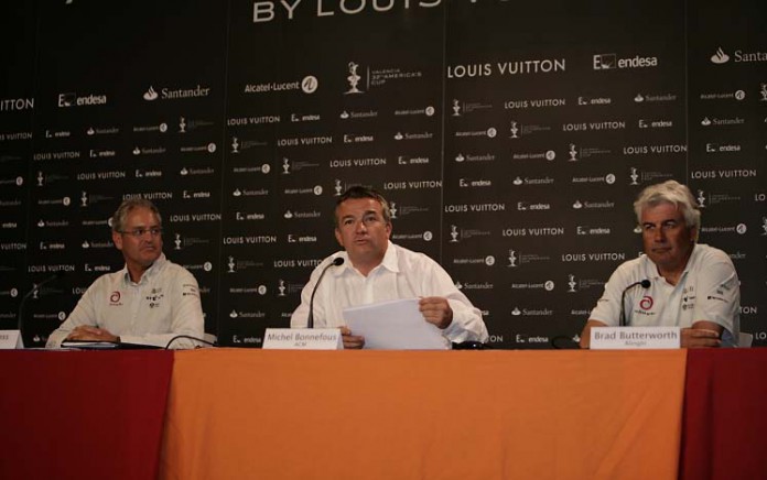 conference de presse America s cup