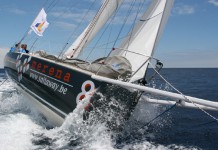 Cap sur Finisterre… Le Class40 Merena