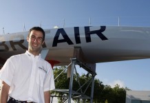 Mise à l’eau du monocoque 60 pieds Brit Air BritAir