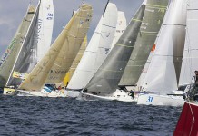 Mondial 40 : Miranda Merron chasse, Dominic Vittet contrôle Depart