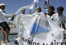 Première étape remportée par un équipage amateur Equipage Nantes St Nazaire