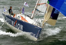 Frédéric Duthil remporte la première étape à Crosshaven Fred Duthil remporte le prologue