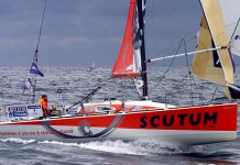 La pression monte avant le sprint Scutum gerald veniard