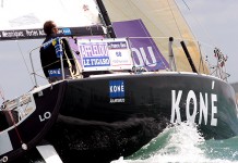 Nicolas Bérenger en tête, en direction du Cap Lizard Nicolas Berenger / Kone