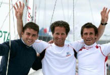 Michel Desjoyeaux champion des Champions… Michel Desjoyeaux remportele trophee clairfontaine des champions