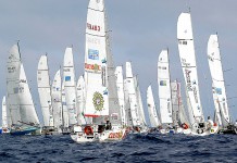 1000 skippers réunis pour les 30 ans de la Mini 6,50 ! Transat 6.50 2005