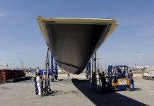 Convoi exeptionnel sur les routes bretonnes Banque Populaire