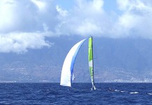 Ralentissement au pot Sineau Bretagne Lapins transat 650 2007