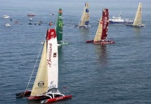 Top départ des Multi, en route vers Bahia Depart des Multicoques