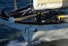 Ligne d’arrivée à portée d’étraves pour les 60′ Orma gitana