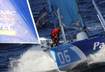 Paprec-Virbac 2 à fond, Hugo Boss au ralenti Paprec virbac