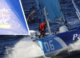 Paprec-Virbac 2 à fond, Hugo Boss au ralenti Paprec virbac