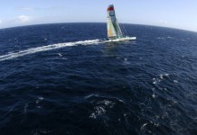 Journée à 680 milles pour Groupama 3! Groupama 3 - Franck Cammas