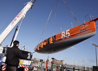 Le PRB de Vincent Riou remis à l’eau MALPRB0408