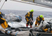 Gitana 13 : mi-parcours en vue et près de 600 milles d’avance Gitana 13 pacfique Nord