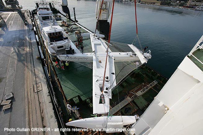 Hydroptere a Toulon Hydroptere a Toulon