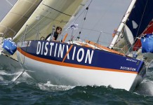 A mi-course Frédéric Duthil prend l´avantage Fred Duthil 2008 course des falaises