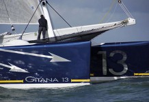 Gitana 13 boucle son périple en 41 jours et 21 heures Gitana 13 etrave