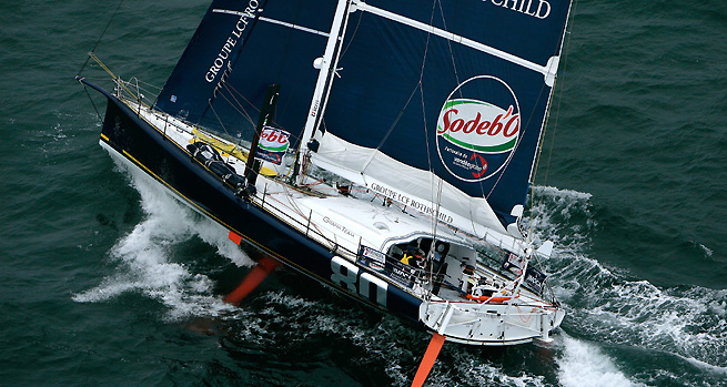 Gitana 80 Peyron start VG Gitana 80 Peyron start VG