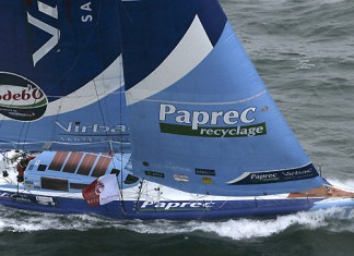 Mise à l’eau de Paprec-Virbac 2 Paprec-Virbac 2