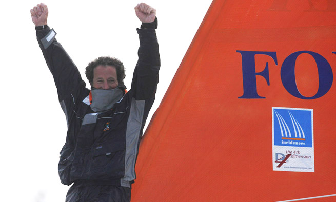 Victoire de Michel Desjoyeaux Victoire de Michel Desjoyeaux
