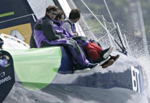 BT premier sur la ligne BT au Grand Prix Petit Navire